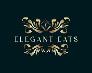 Luxury Boutique Ornament logo design