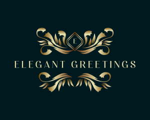 Luxury Boutique Ornament logo design