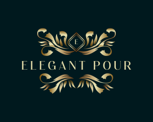 Luxury Boutique Ornament logo design