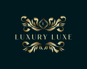 Luxury Boutique Ornament logo design