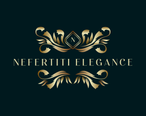 Luxury Boutique Ornament logo design