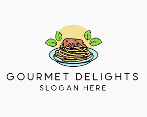 Gourmet Pasta Restaurant logo design