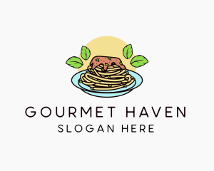 Gourmet Pasta Restaurant logo design