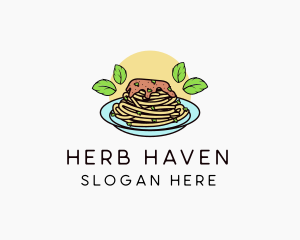 Herbs - Gourmet Pasta Restaurant logo design