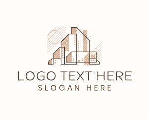 Architecture - City Building Architecture logo design