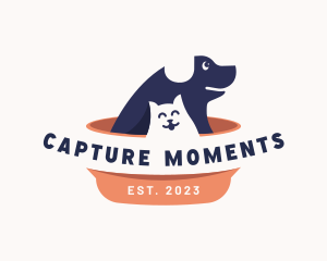 Dog - Cat Dog Pet logo design