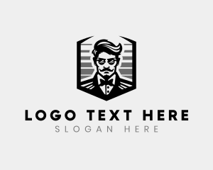 Sunglasses Fashion Gentleman logo design