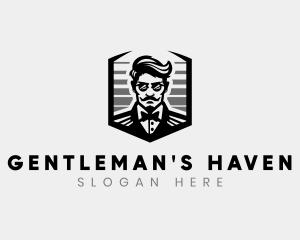 Sunglasses Fashion Gentleman logo design