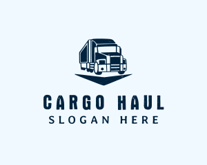 Logistic Delivery Truck logo design