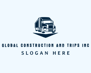 Cargo - Logistic Delivery Truck logo design