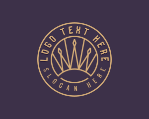 Tiara - Upscale Crown Brand logo design