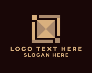 Tile Flooring Pattern Logo