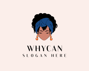 Afro - Afro Hair Woman logo design