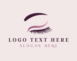 Lashes - Makeup Artist & Beautician logo design