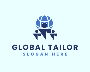 People Global Organization logo design