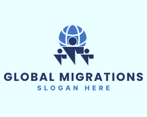 People Global Organization logo design