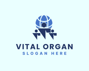 People Global Organization logo design