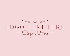 Photograph - Elegant Aesthetic Wordmark logo design
