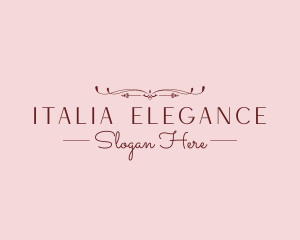 Elegant Aesthetic Brand logo design