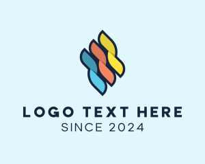 Advertising - Multicolor Marketing Ribbon logo design