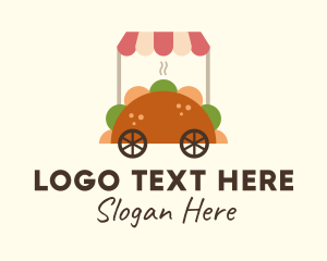 Vendor - Taco Food Cart logo design