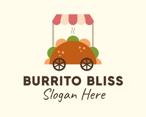 Burrito - Taco Food Cart logo design