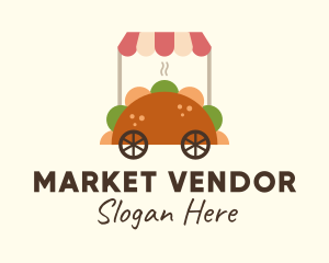 Vendor - Taco Food Cart logo design