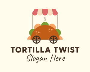 Tortilla - Taco Food Cart logo design