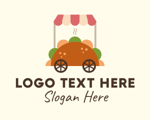 Taco Food Cart Logo