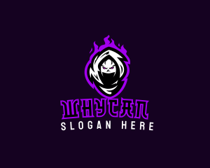 Sports - Angry Ninja Assassin logo design