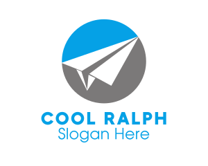 Travel - Paper Airplane Travel logo design