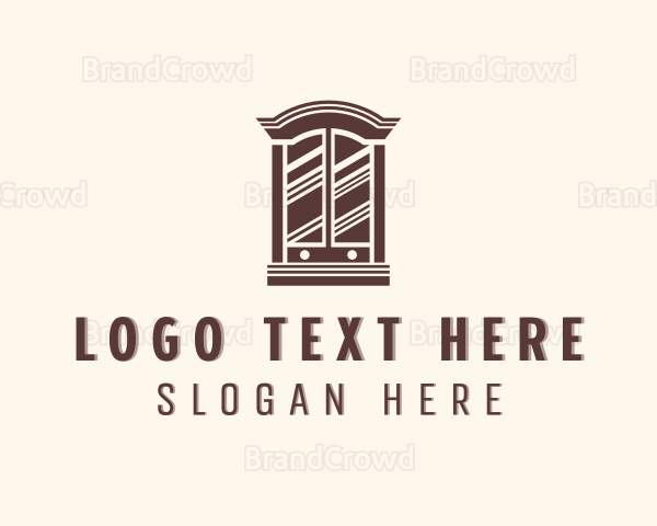 Cabinet Furniture Woodwork Logo