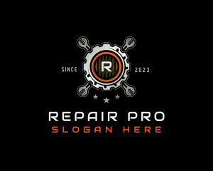 Gear Mechanic Repair logo design