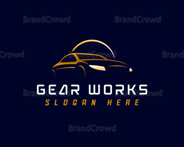 Car Garage Dealership Logo