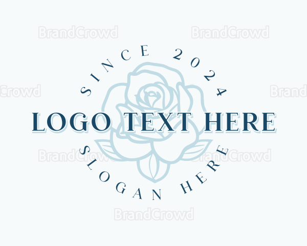 Elegant Flower Boutique Logo