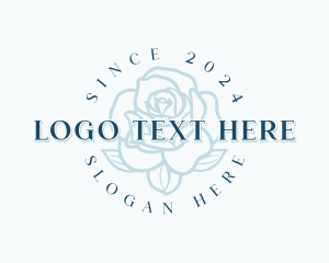 Elegant Flower Boutique Logo