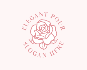 Elegant Flower Boutique logo design