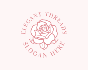 Elegant Flower Boutique logo design