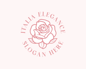 Elegant Flower Boutique logo design