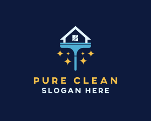 Window Wiper Cleaning logo design