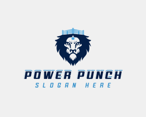 Boxing - Lion Boxing Fitness logo design