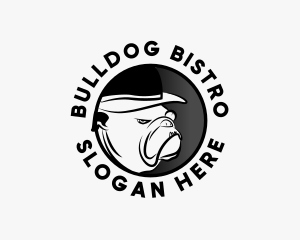 Bulldog Canine Vet logo design