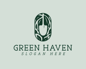 Garden - Landscaping Garden Shovel logo design