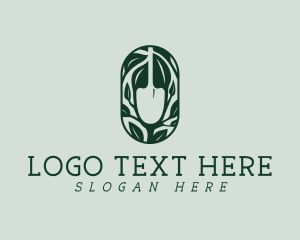 Landscaping Garden Shovel Logo