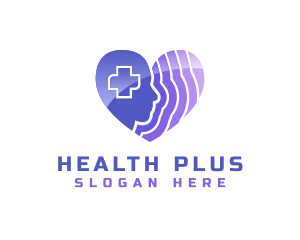 Mental Health Heart logo design