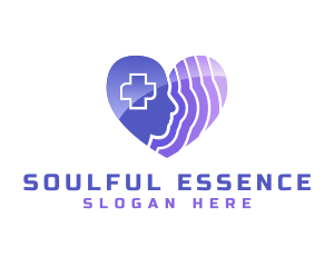 Emotion - Mental Health Heart logo design