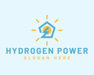 Electric Power Home logo design