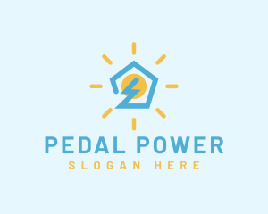 Electric Power Home logo design