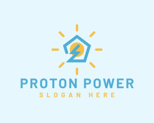 Electric Power Home logo design