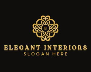 Luxury Floral Jewelry logo design